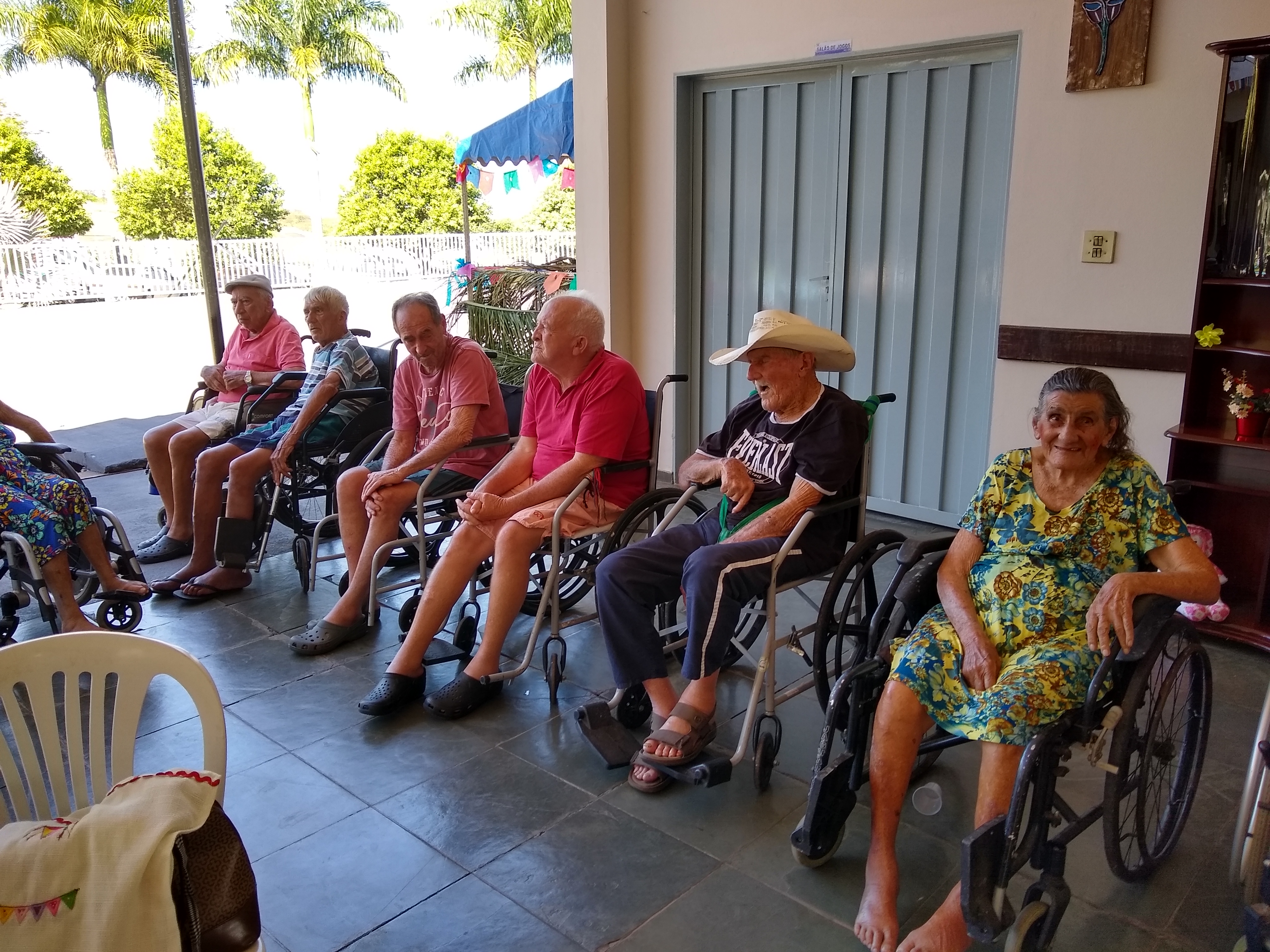 idodos do lar dos velhinhos de jales na festa junina de 2019
